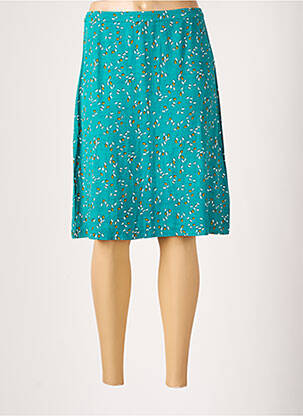 Jupe mi-longue taille normale vert ZILCH femme