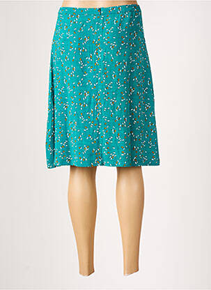 Jupe mi-longue taille normale vert ZILCH femme