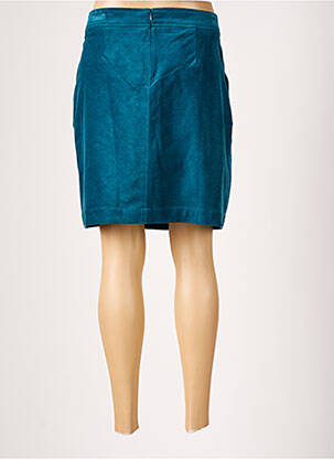 Jupe mi-longue stretch vert ZILCH femme