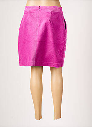 Jupe courte poches rose ZILCH femme