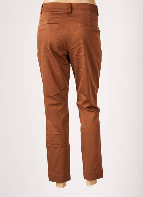 Pantalon 7/8 marron KAFFE pour femme