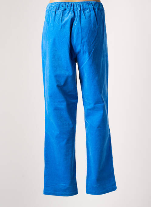 Pantalon droit bleu ZILCH pour femme