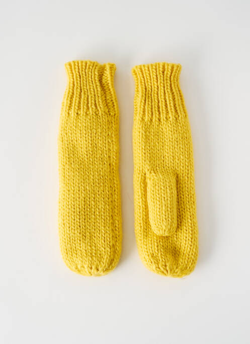 Gants jaune SEEBERGER pour femme