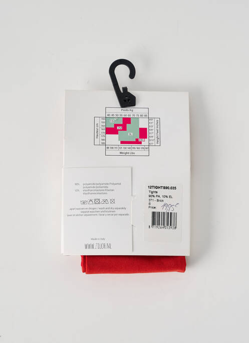 Panty orange ZILCH pour femme