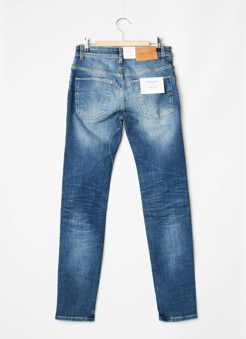 Jeans coupe slim bleu SELECTED pour homme