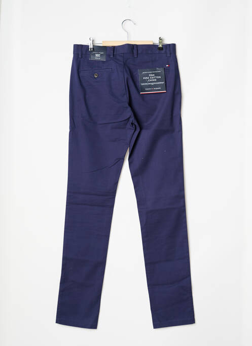 Pantalon chino bleu TOMMY HILFIGER pour homme