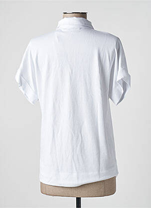 Top manches courtes manches courtes blanc ESPRIT femme