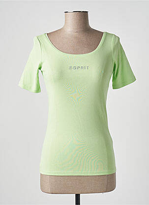 T-shirt vert ESPRIT pour femme