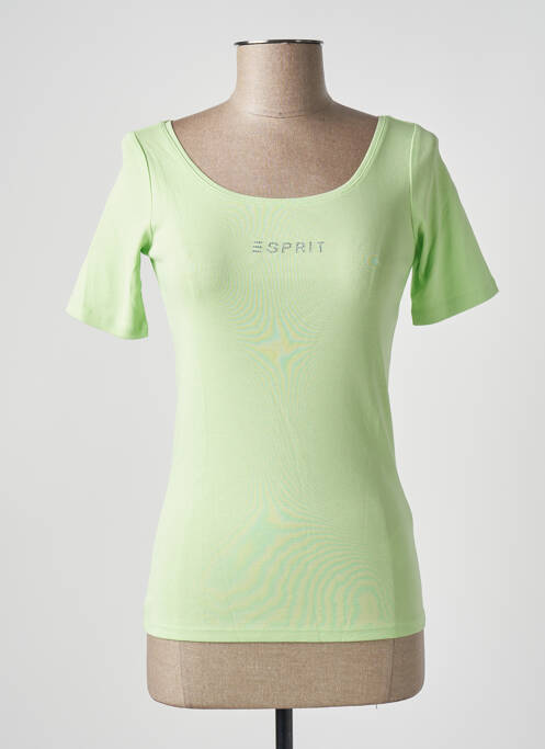 T-shirt vert ESPRIT pour femme