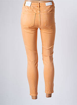 Jeans skinny taille normale taille normale orange VILA femme