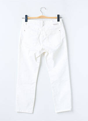 Pantacourt stretch taille normale blanc ESPRIT femme