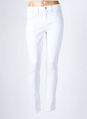 Pantalon slim blanc VILA pour femme
