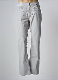 Pantalon droit gris ASTER MOD homme