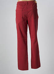 Pantalon droit rouge COUTURIST pour femme seconde vue