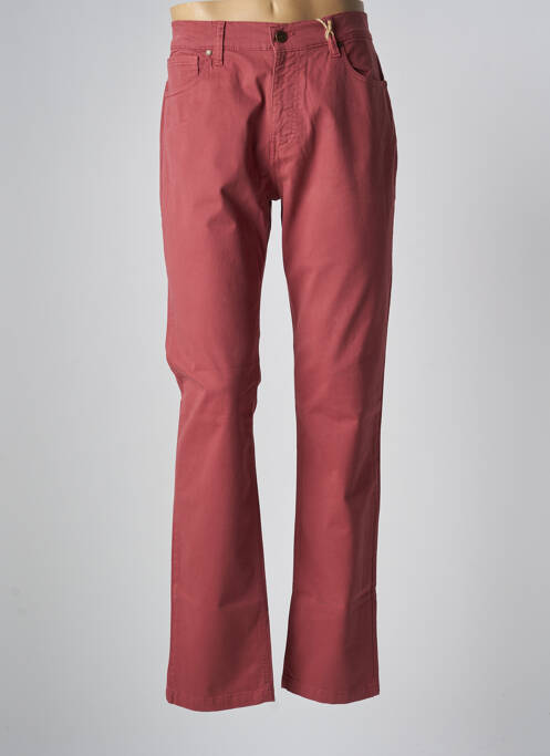 Pantalon droit rouge LEE COOPER pour homme