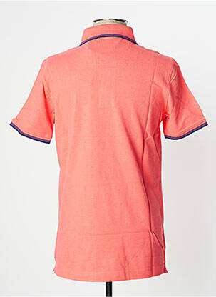 Polo coupe droite manches courtes noir CAMBRIDGE homme