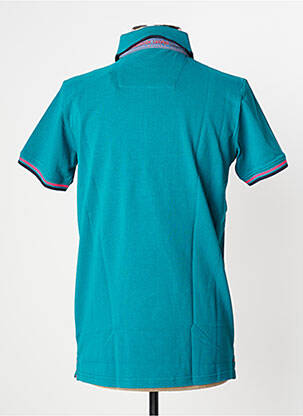 Polo coupe droite manches courtes vert CAMBRIDGE homme