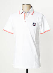 Polo blanc CAMBRIDGE pour homme seconde vue