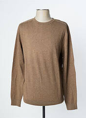 Pull marron SELECTED pour homme seconde vue