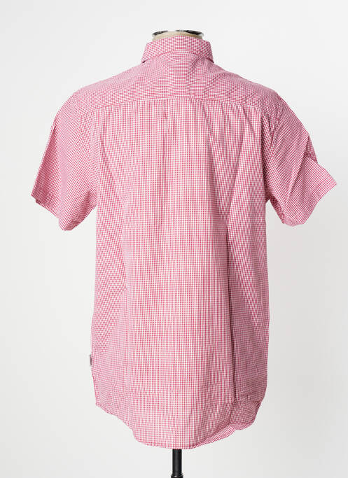 Chemise manches courtes rouge LEE COOPER pour homme