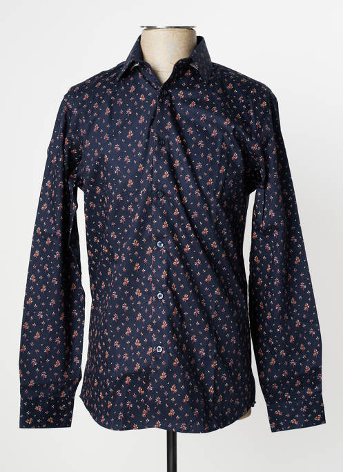 Chemise manches longues bleu SELECTED pour homme