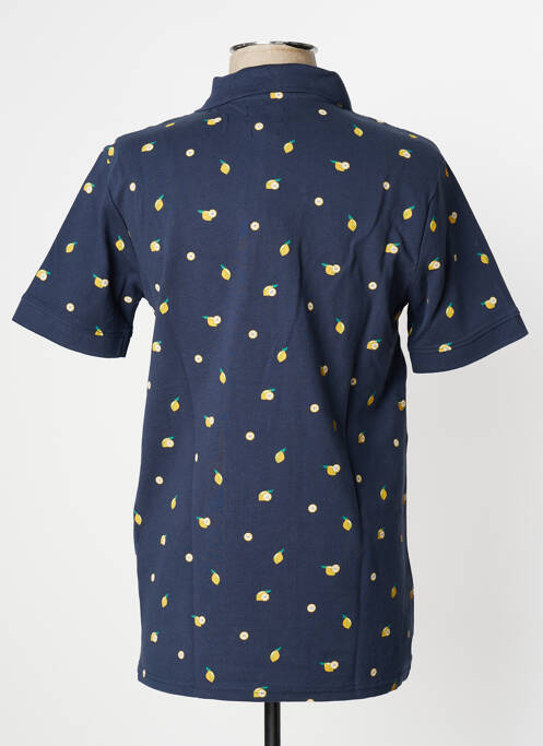 Polo bleu LEE COOPER pour homme