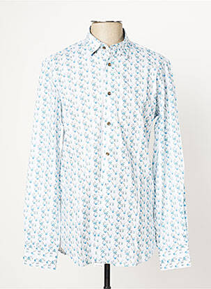 Chemise manches longues bleu BANDE ORIGINALE homme