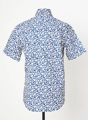 Chemise manches courtes bleu CAMBRIDGE homme