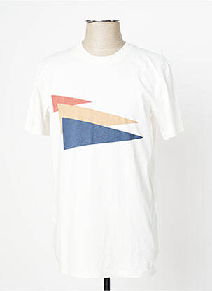 T-shirt beige SELECTED homme