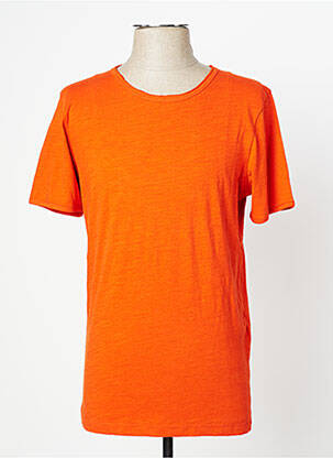T-shirt orange SELECTED pour homme
