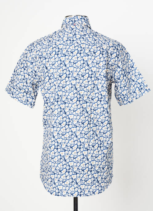 Chemise manches courtes bleu CAMBRIDGE pour homme