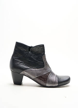 Bottines/Boots gris PEDI GIRL pour femme