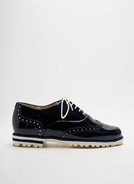 Derbies matière lisse talon plat jusqu'à 3cm bleu HASSIA femme