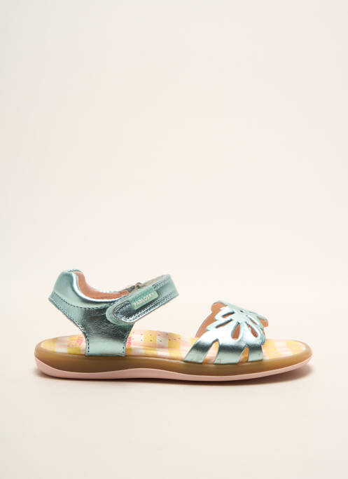 Sandales/Nu pieds bleu PABLOSKY pour fille