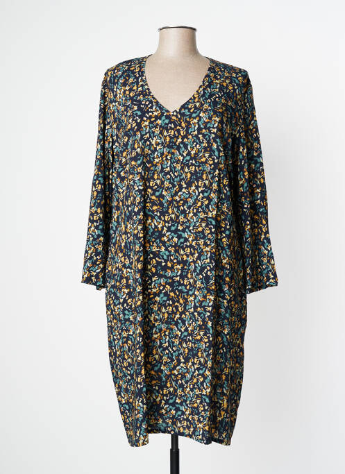 Robe mi-longue bleu LE PETIT BAIGNEUR pour femme