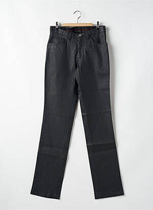 Pantalon droit noir KAMAO homme