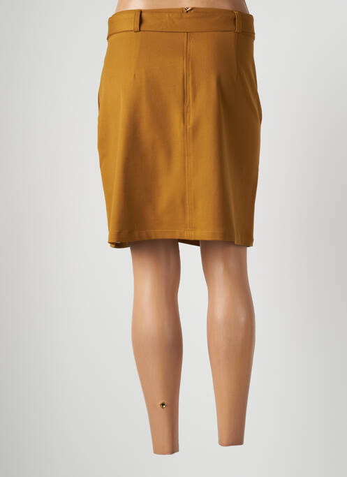 Jupe courte jaune LE PETIT BAIGNEUR pour femme