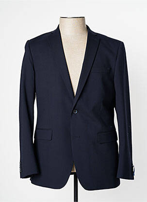 Blazer bleu THOMAS GOODWIN pour homme