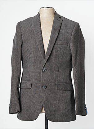 Blazer gris THOMAS GOODWIN pour homme