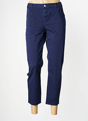 Pantalon 7/8 bleu KANOPE pour femme