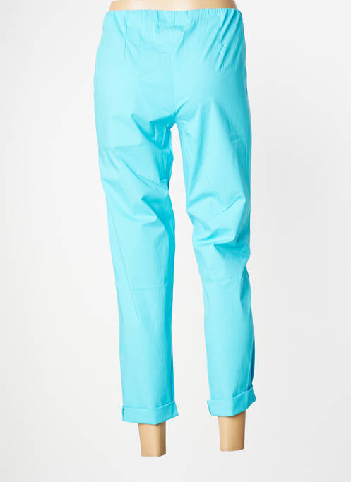 Pantalon 7/8 bleu ORIENTIQUE NATURALLY pour femme