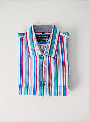 Chemise manches longues bleu MARVELIS homme