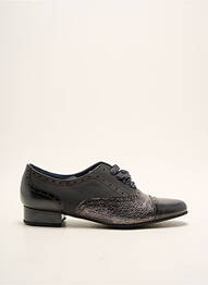 Derbies talon plat jusqu'à 3cm gris PINTO DI BLU femme