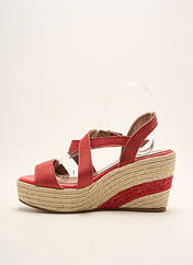 Espadrilles rouge CARMELA pour femme seconde vue