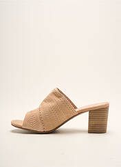 Mules/Sabots beige CARMELA pour femme seconde vue