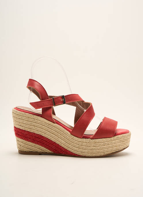 Espadrilles rouge CARMELA pour femme