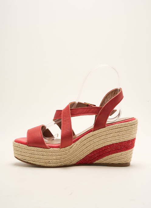 Espadrilles rouge CARMELA pour femme