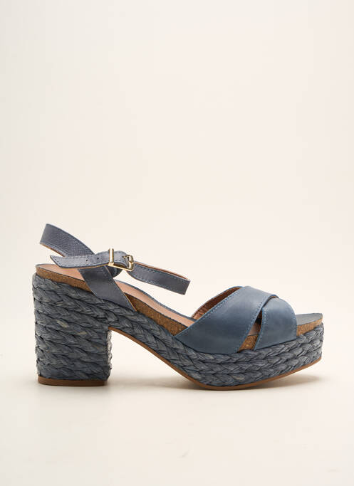 Sandales/Nu pieds bleu CARMELA pour femme