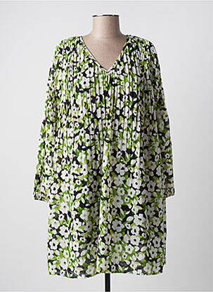 Robe courte manches longues manches longues vert TIFFOSI femme
