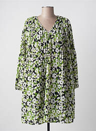 Robe courte manches longues manches longues vert TIFFOSI femme